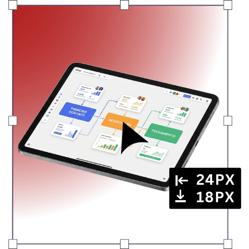Configuração detalhada de campanha digital em painel de gerenciamento